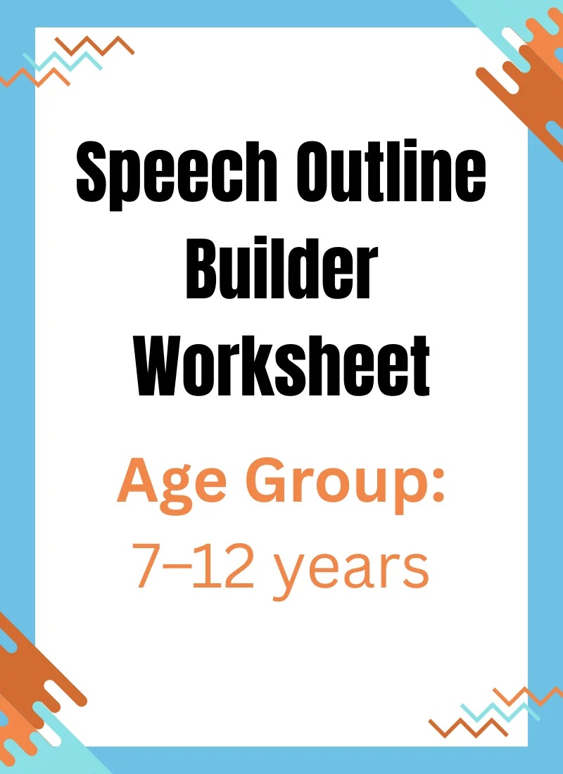 Speech Outline Builder