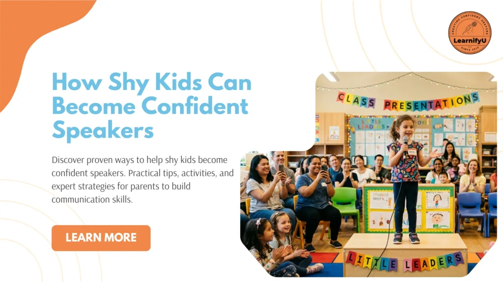 How Shy Kids Can Become Confident Speakers