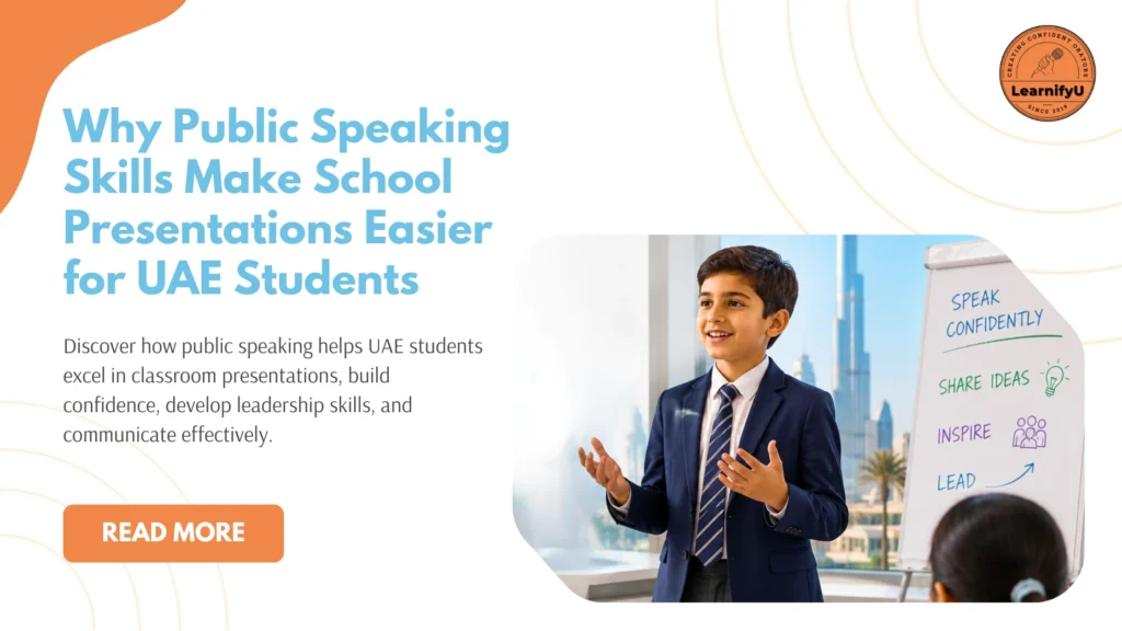 How Public Speaking Helps UAE Students Succeed