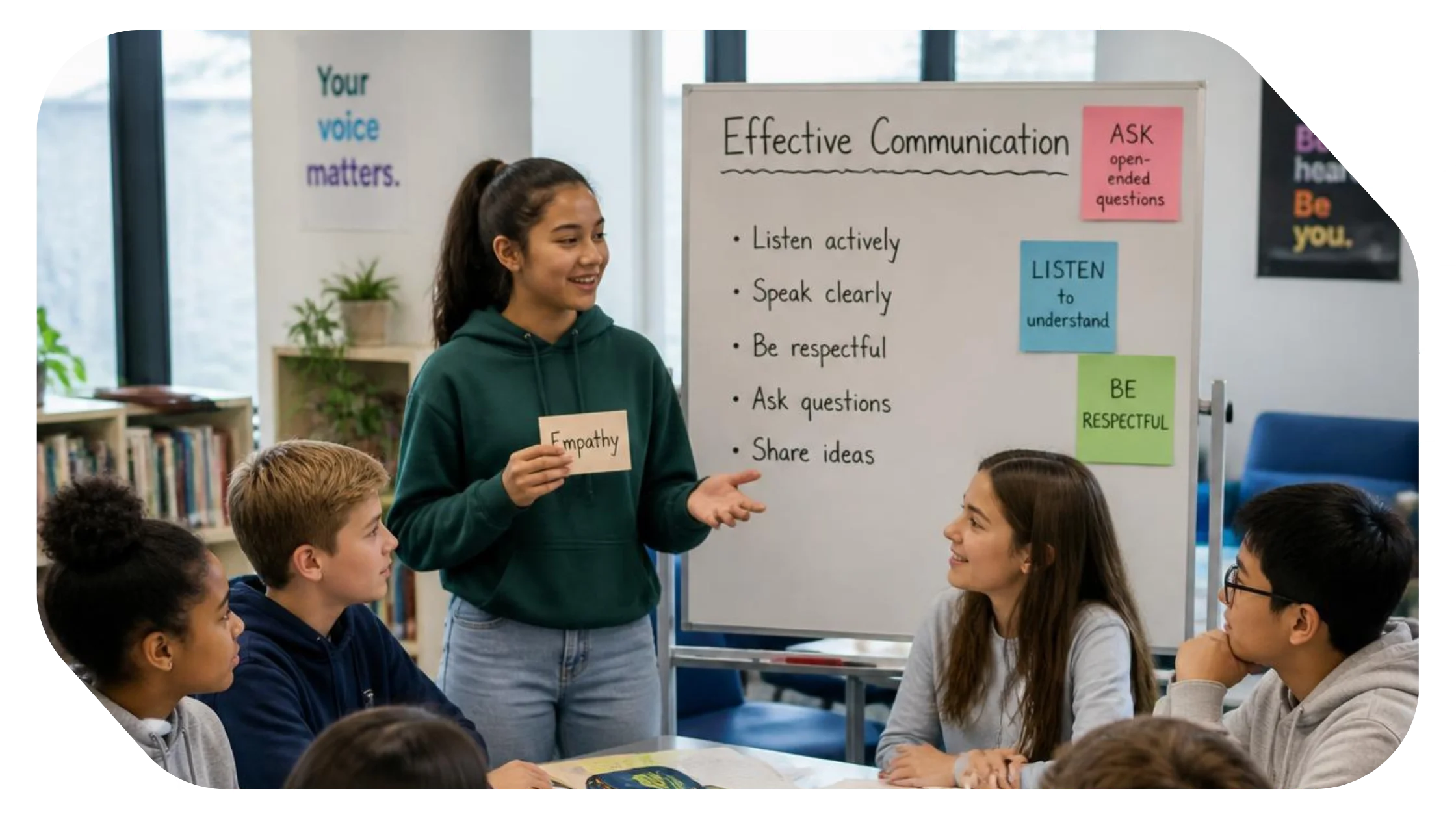 Communication Skills Classes for Middle School Students in the USA