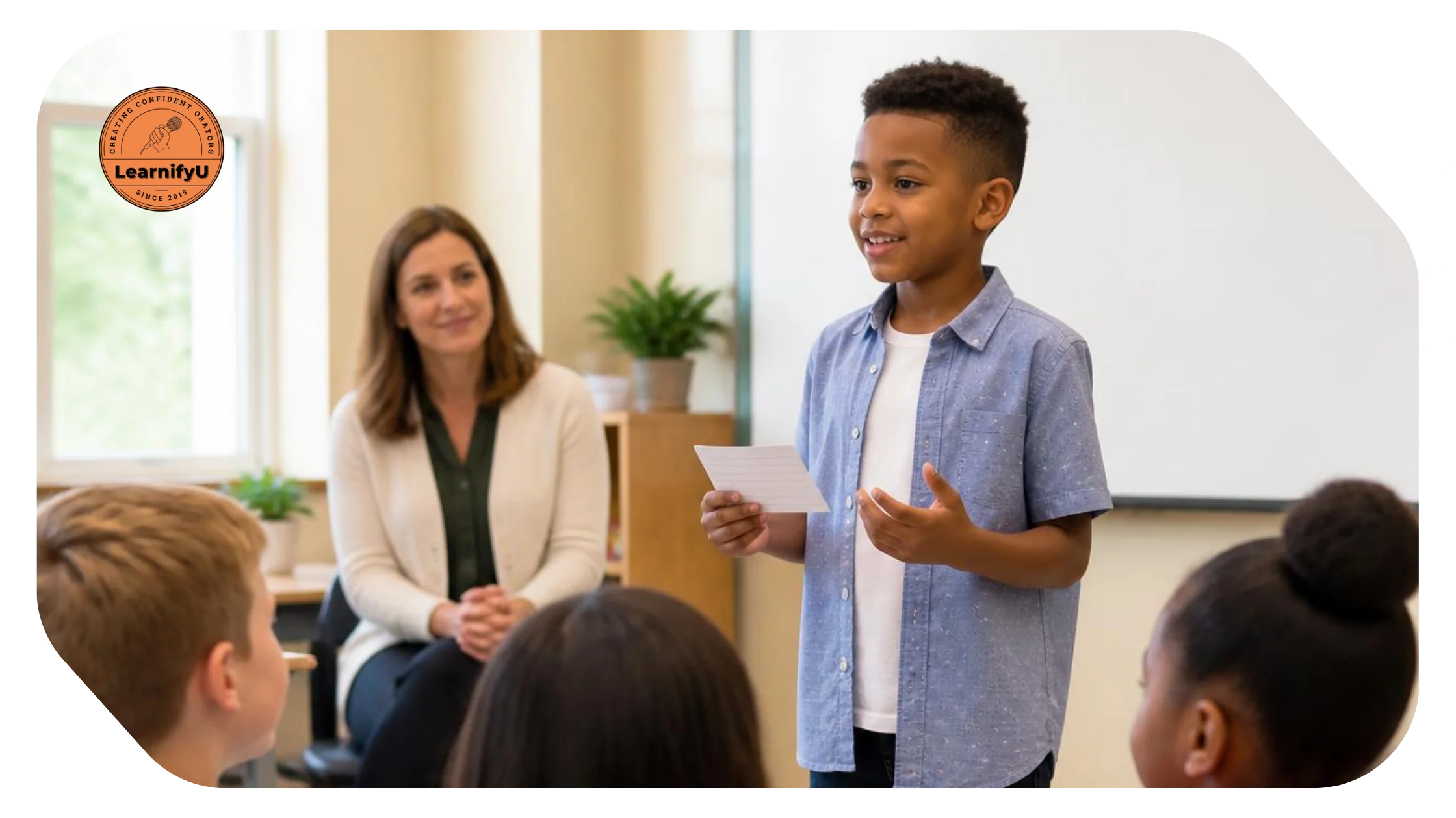 Public Speaking Classes for Elementary School Kids in the USA