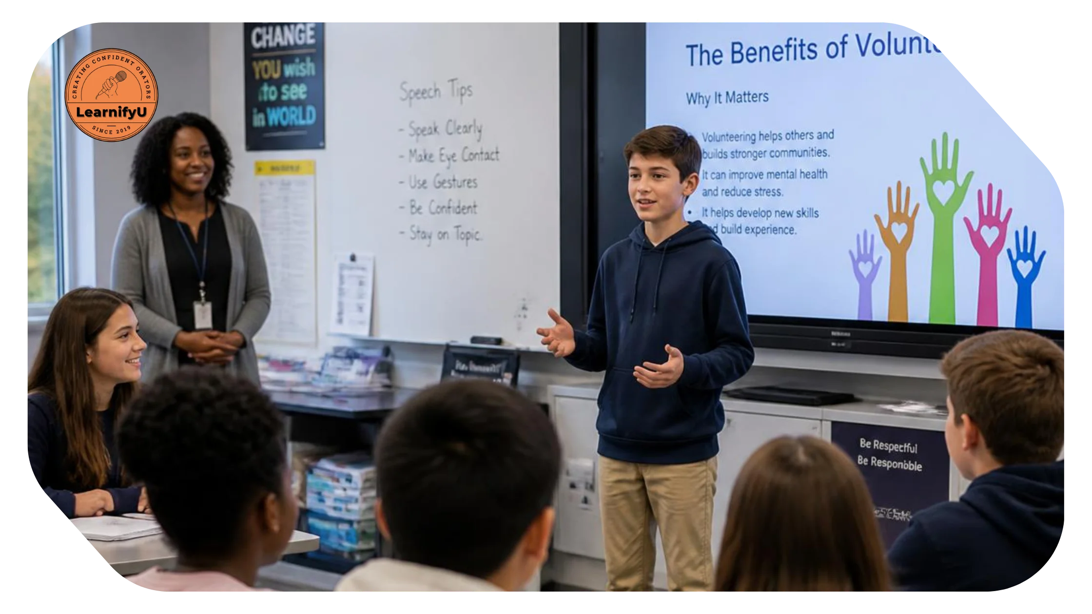 Public Speaking Classes for Middle School Students in the USA