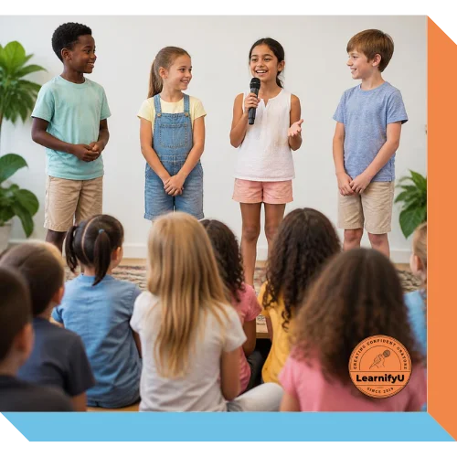 Confidence building activities for kids to develop communication skills