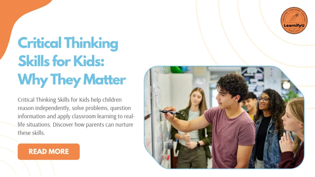 Children developing critical thinking skills through collaborative problem-solving